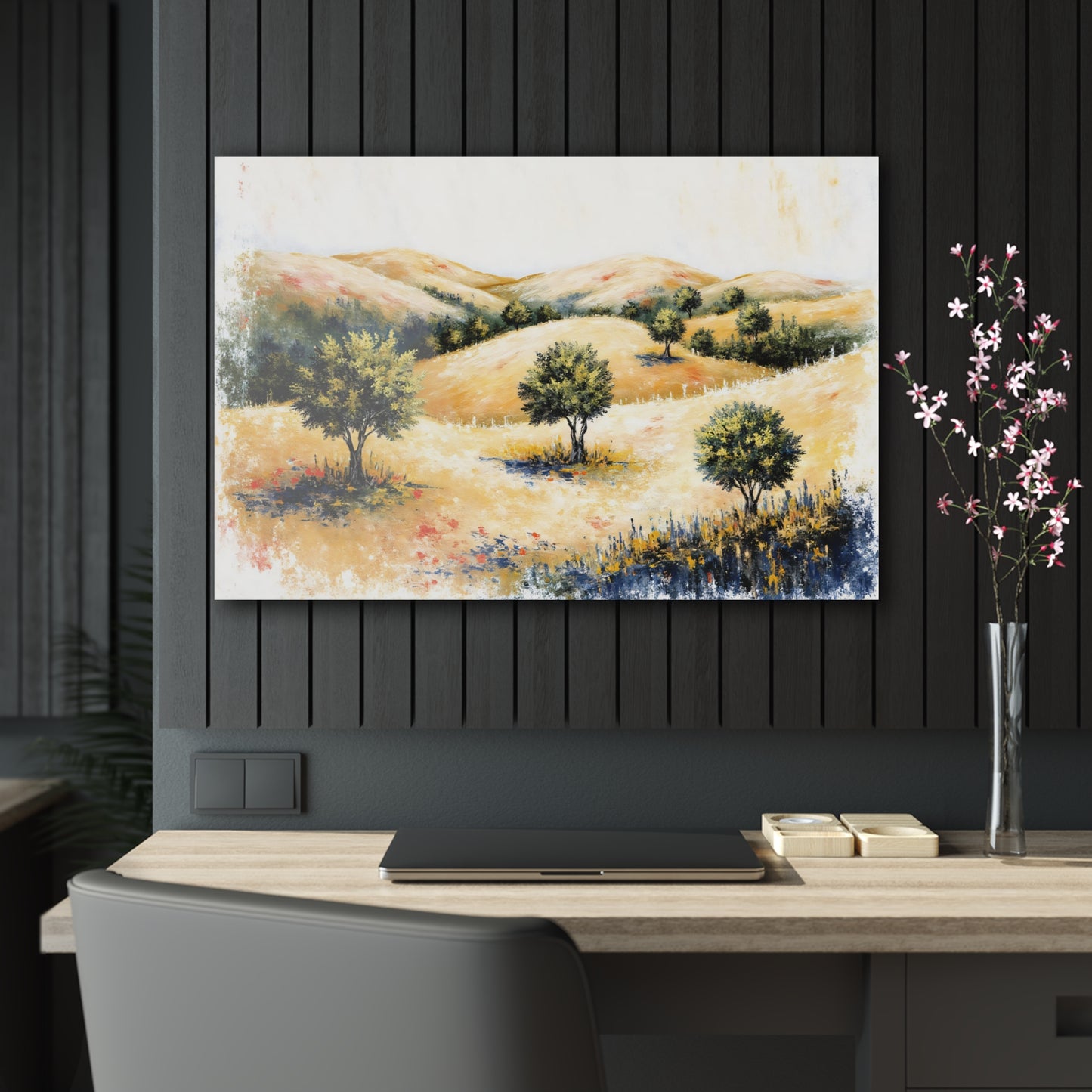 Israeli Landscape Painting Acrylic Print