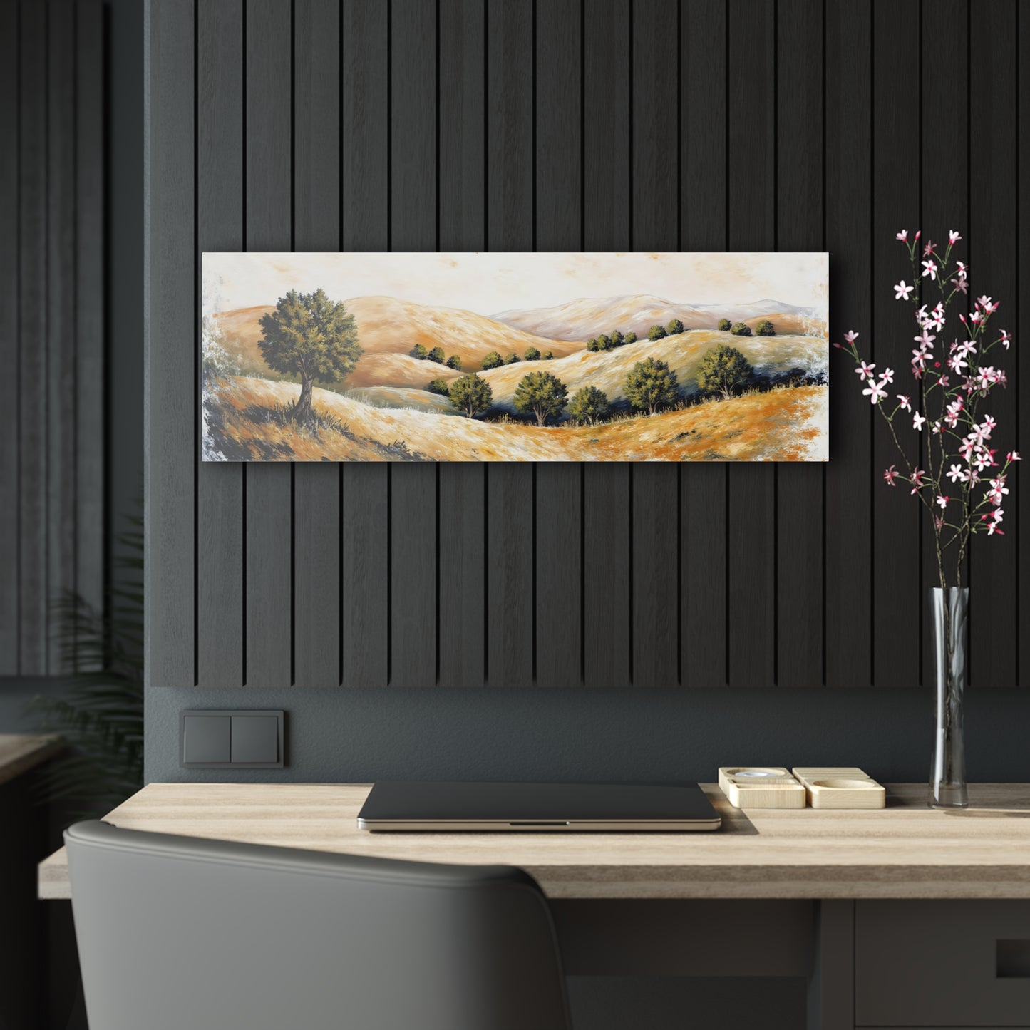 Israeli Landscape Painting Acrylic Print