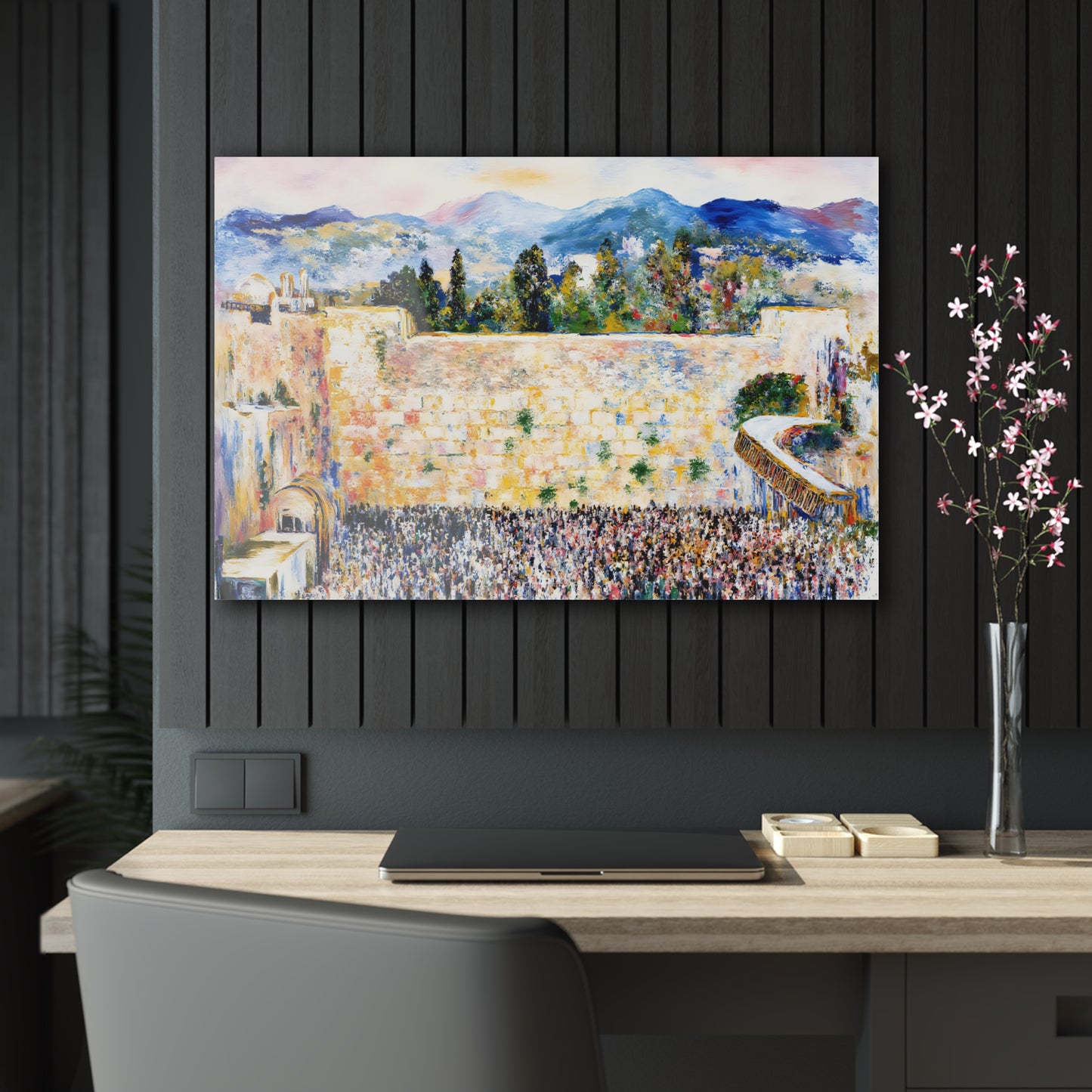 Colorful Kotel Painting Acrylic Print