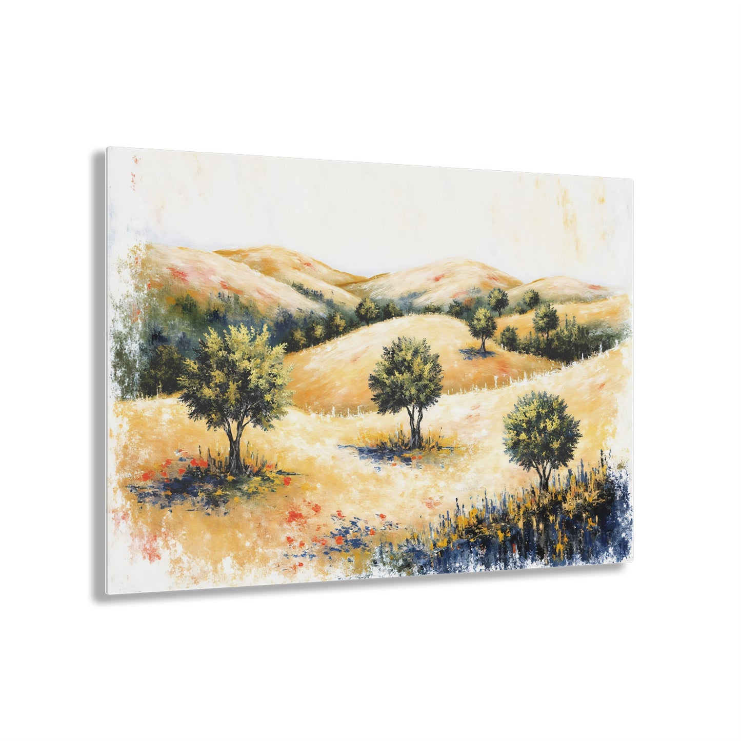 Israeli Landscape Painting Acrylic Print