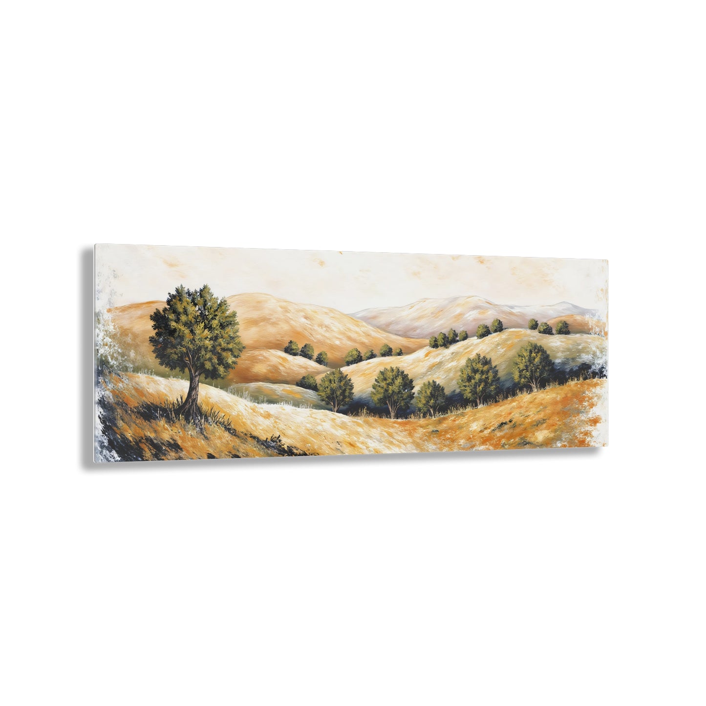 Israeli Landscape Painting Acrylic Print