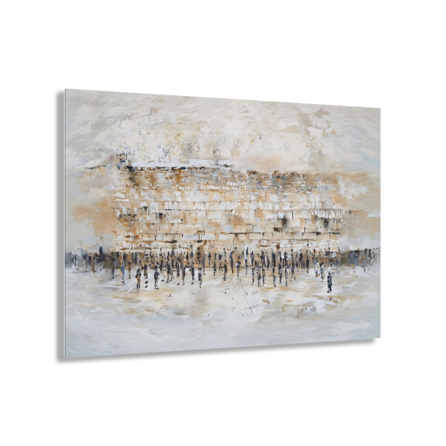 Kotel in Winter Painting Acrylic Print