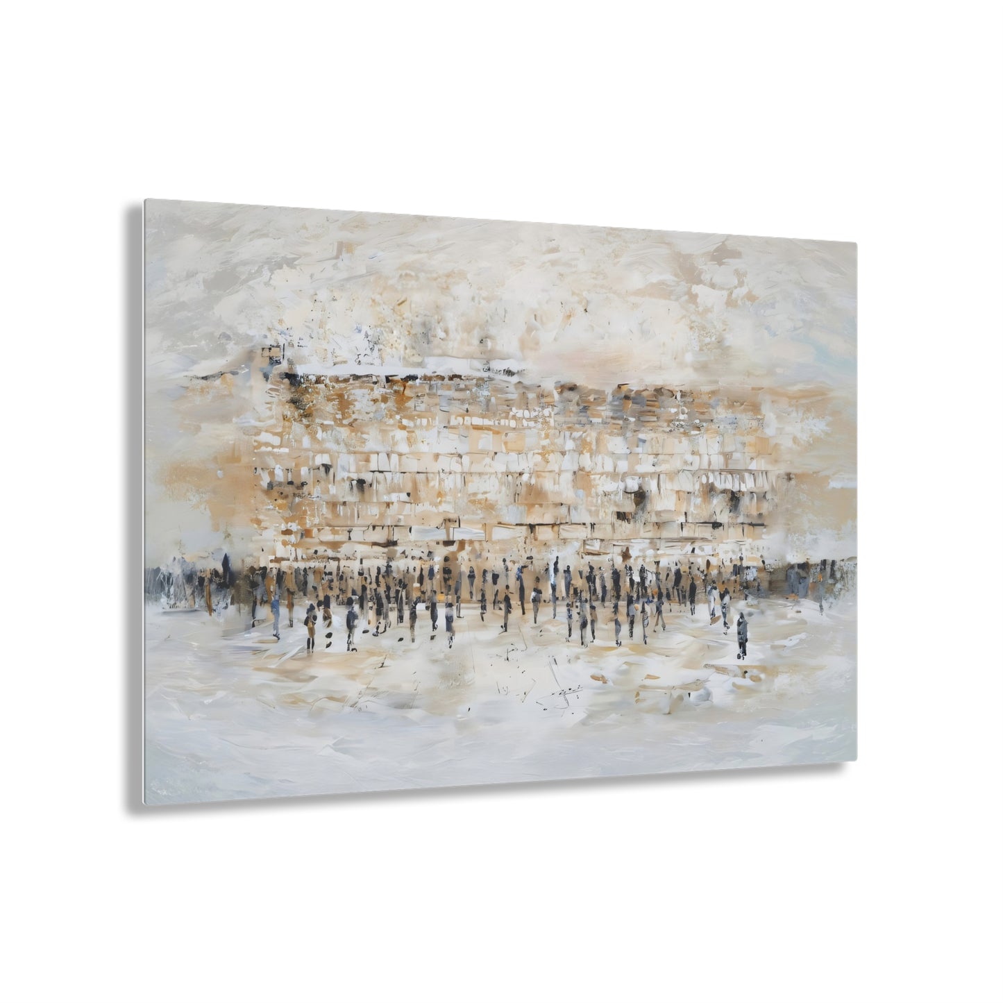 Kotel in Winter Painting Acrylic Print