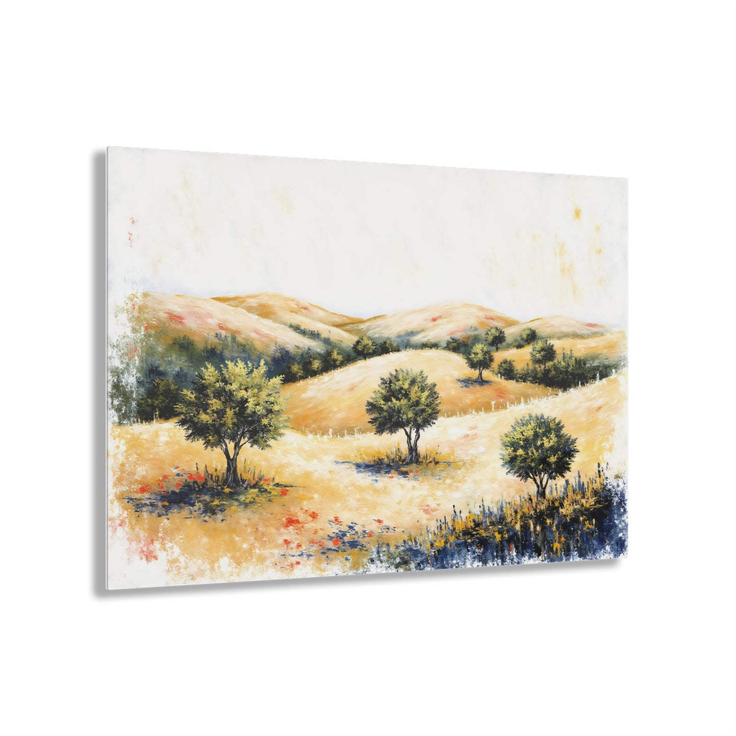 Israeli Landscape Painting Acrylic Print