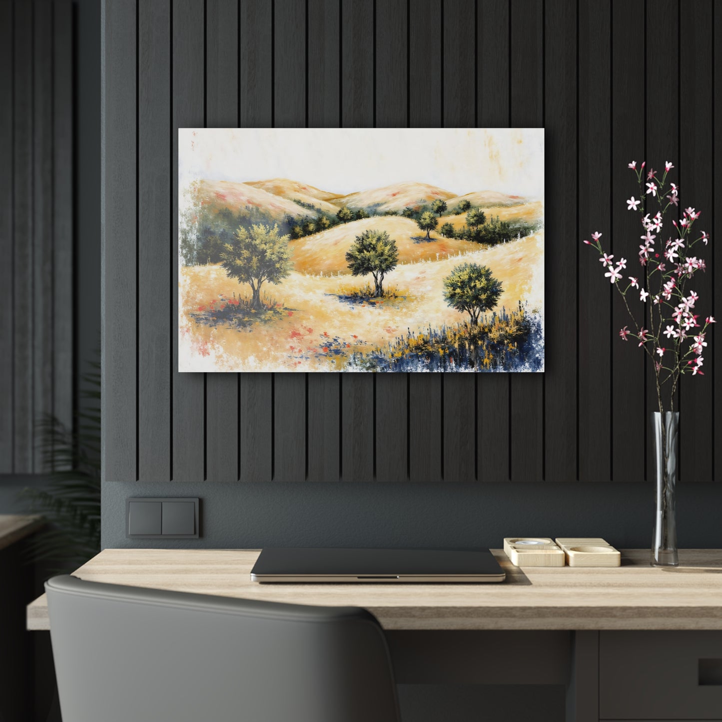 Israeli Landscape Painting Acrylic Print